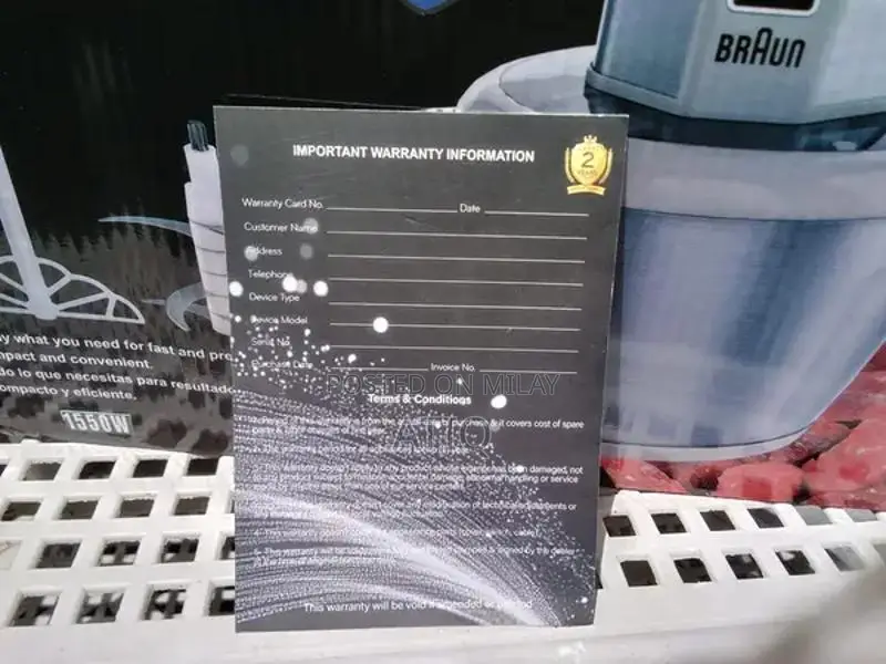 BRAUN Chopper Meat Grinder 4.2 Liter Germany