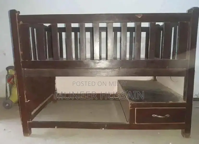 Wooden BABY CRIB FOR with storage Drawers KIDS FURNITURE baby cots