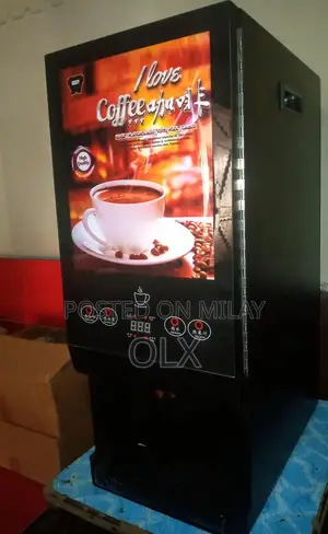 Tea and Coffee Vending Machine (Free Delivery + Free Botel & Premixes)
