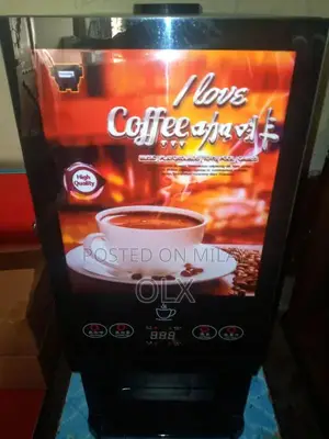 Tea and Coffee Vending Machine (Free Delivery + Free Botel & Premixes)