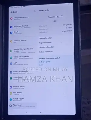 Galaxy A7 Tablet Compact Multimedia Device