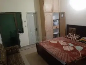 Double Bed and 2+1+1 Sofa Set with Spring Mattress