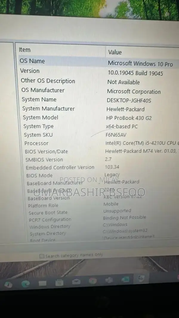 HP Laptop Notebook with High-Performance Display