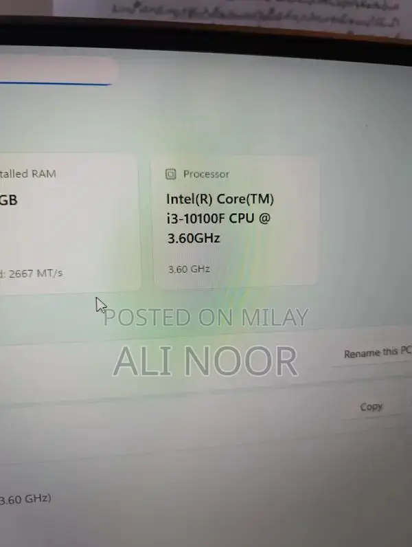 Gaming PC: i3 10100f, GTX 1050, 16GB RAM Desktop Computer