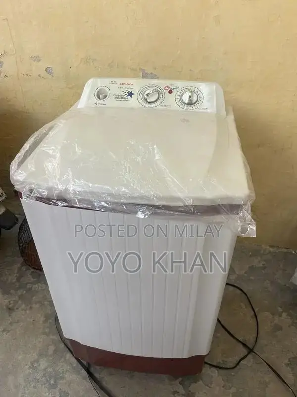 Bluestar High-Capacity Front Load Washing Machine with Deep Tank