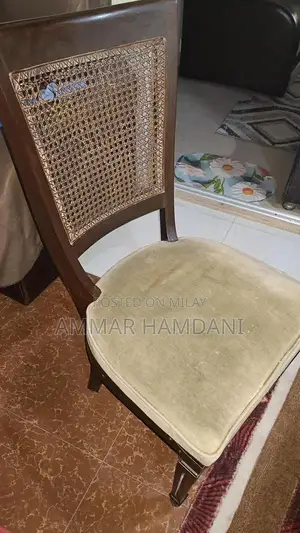 Large Wooden Dining Table Set with 8 Chairs