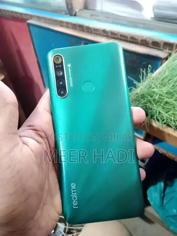 Realme 5i Smartphone with Original Box and Jack