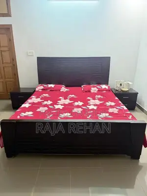 Photo - Modern Bedroom Furniture Set - Bed Frame with Dressing Table