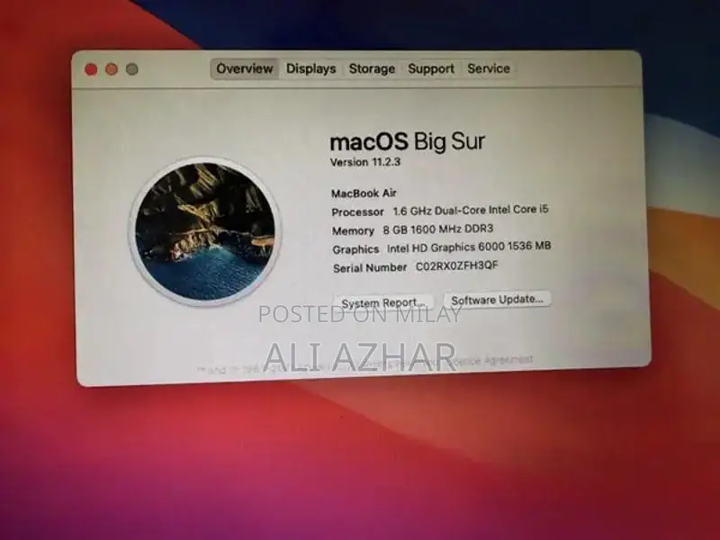 Apple MacBook Air Mid-2014 Ultraportable Laptop