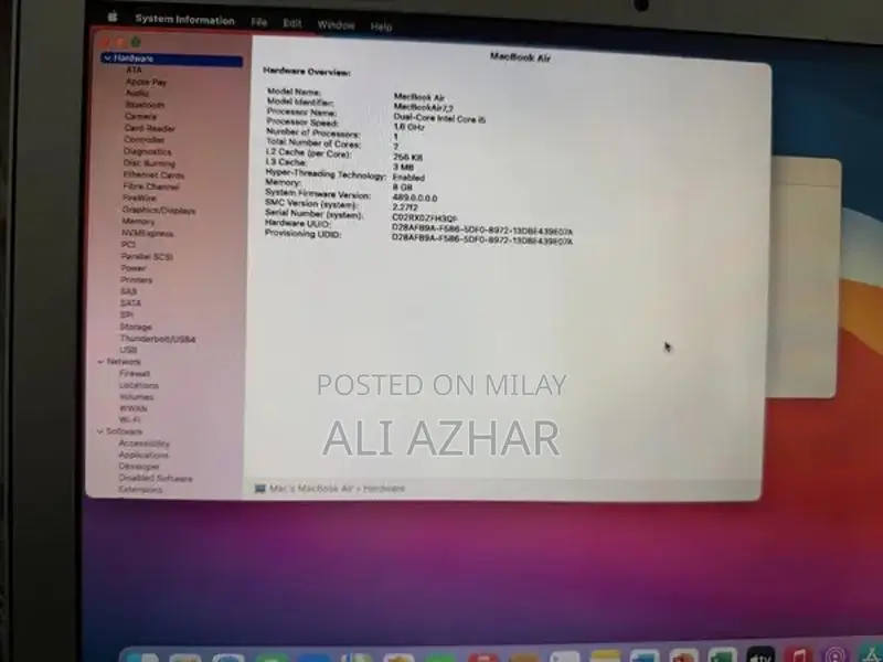 Apple MacBook Air Mid-2014 Ultraportable Laptop