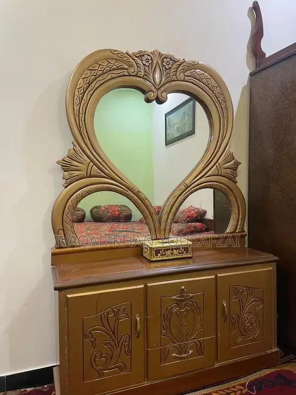 Complete Bedroom Furniture Set with Bed, Dresser, and Sofa Chairs