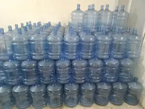 Clear 19-Liter Polycarbonate Water Storage Bottle