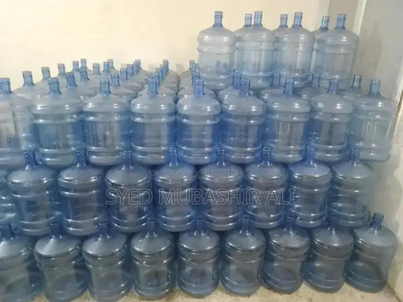 Clear 19-Liter Polycarbonate Water Storage Bottle