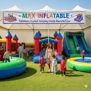 Photo - Kids Jumping Castle Inflatable Playground - Safe Play Area