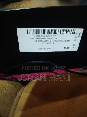 HP Core i5 4th Gen Laptop with SSD and RGB Accessories