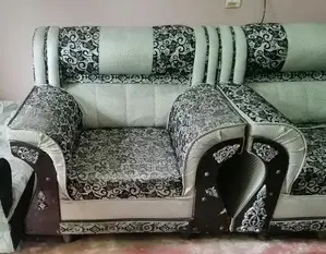Photo - Sofa Set with Traditional Charpai Seating Arrangement