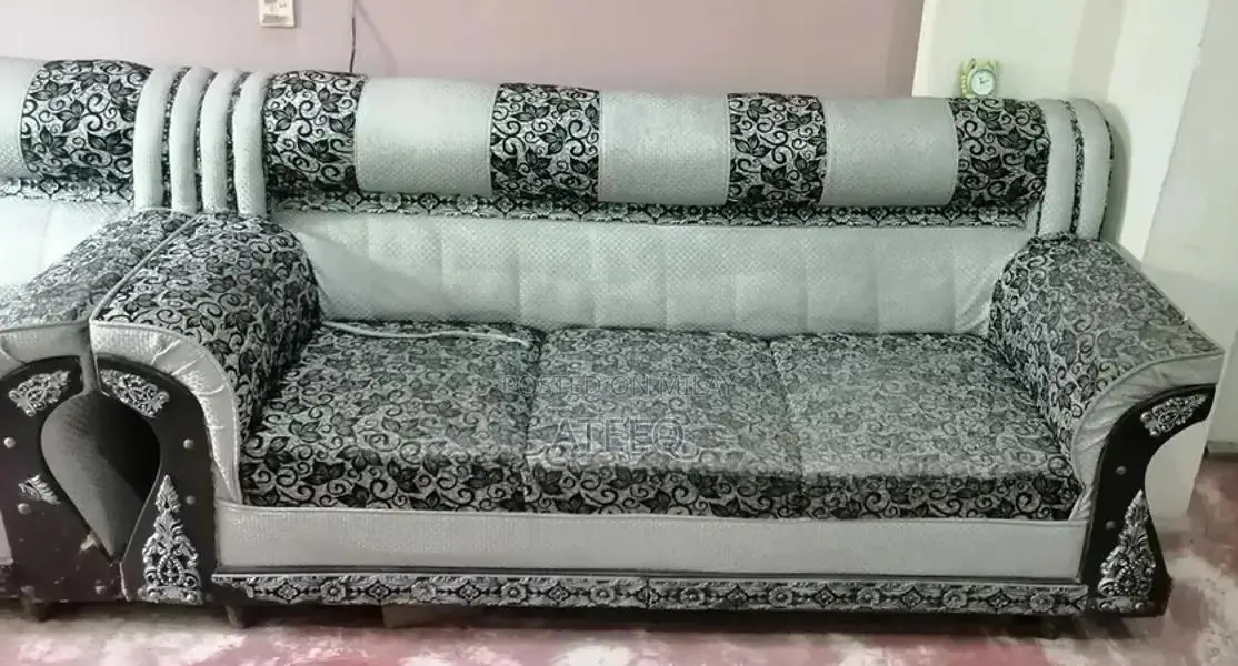 Sofa Set with Traditional Charpai Seating Arrangement