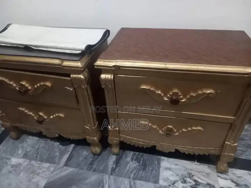 Complete Bedroom Set with Dressing Table and Side Tables