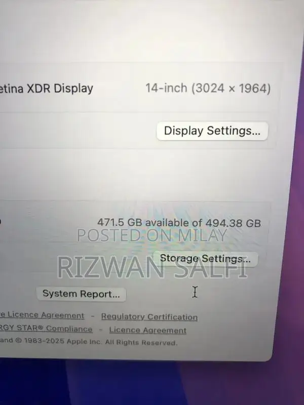 Apple MacBook Pro 14-inch M1 Pro Laptop 2021