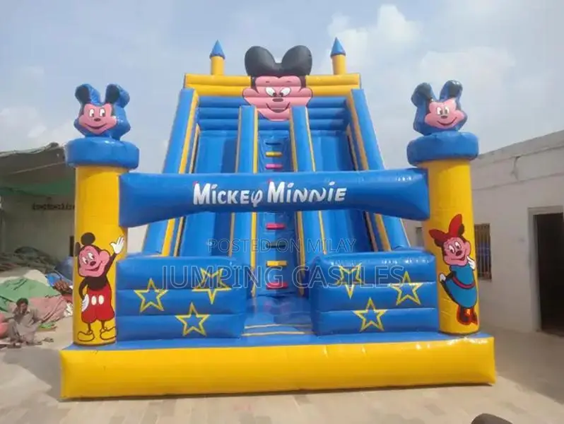 Kids Inflatable Jumping Castle Trampoline Bouncy Play Area