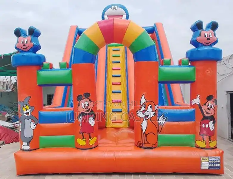 Kids Inflatable Jumping Castle Trampoline Bouncy Play Area