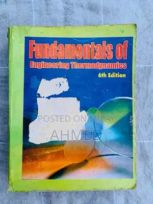 Photo - Fundamentals of Engineering Thermodynamics - 6th Edition Textbook