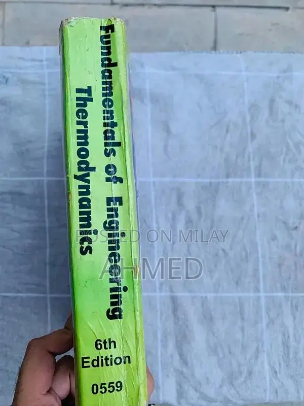 Fundamentals of Engineering Thermodynamics - 6th Edition Textbook