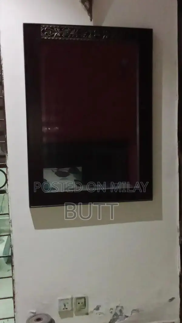 Wooden Double Bedroom Set with Mattress, Tables, Mirror, and Cabinet