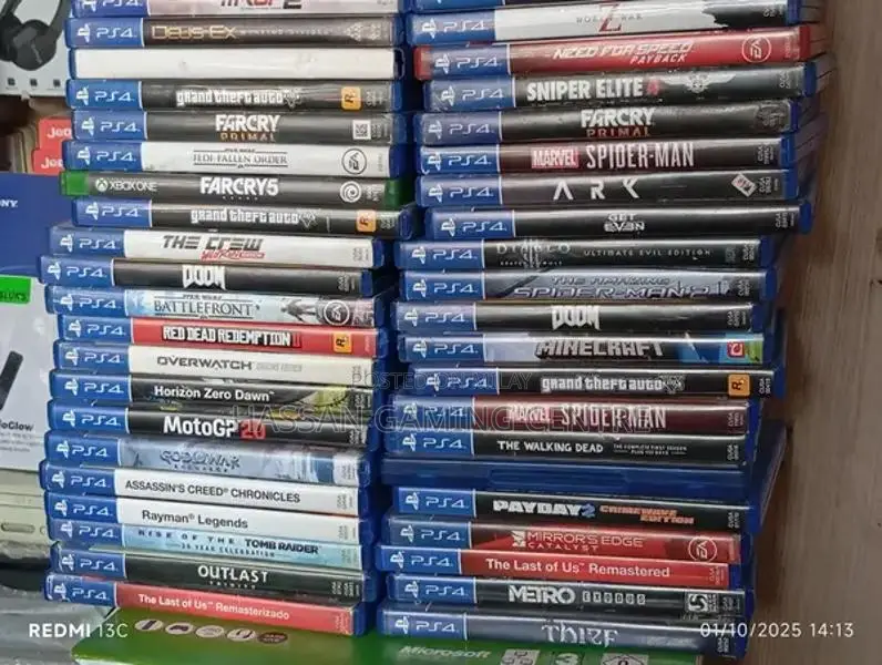 PlayStation Game CDs: GTA, Tekken, FIFA for PS3/PS4/PS5