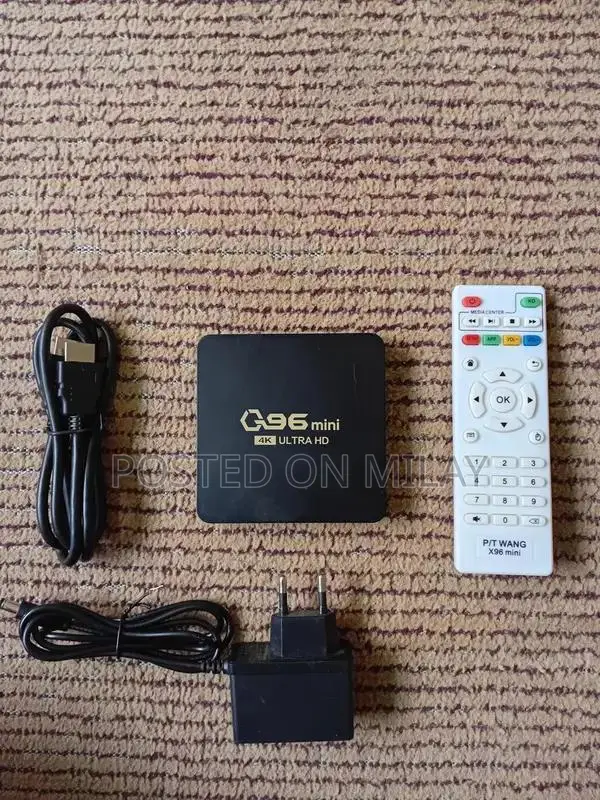 Android TV Box with Media Streaming and Live TV Access