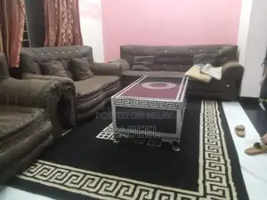 Photo - Living Room Set: Sofa, Side Table, and Area Rug Combination