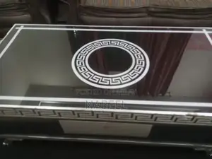 Living Room Set: Sofa, Side Table, and Area Rug Combination