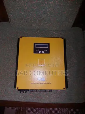 Photo - SyStek 60A MPPT Solar Charge Controller with Wire Breakers and UPS