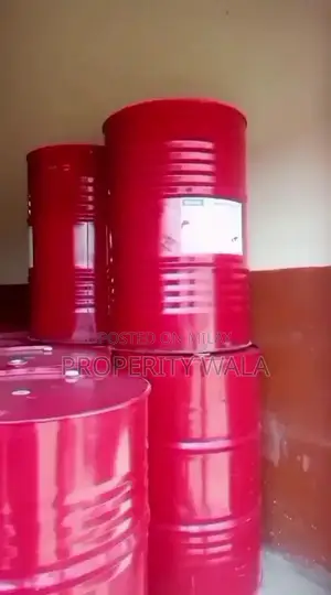 200L Red Color Used Iron Drum for Oil Storage