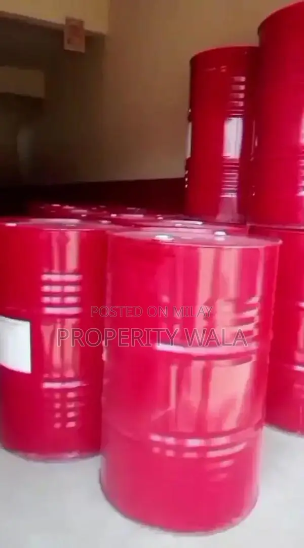 200L Red Color Used Iron Drum for Oil Storage