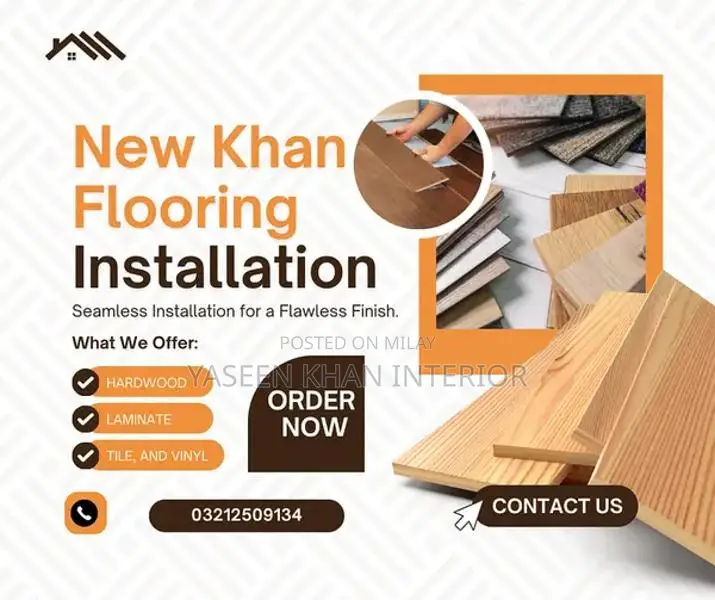 Waterproof Vinyl Flooring with Wooden Patterns and Multiple Designs