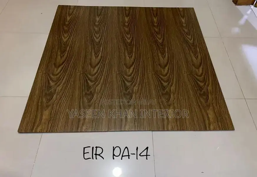 Waterproof Vinyl Flooring with Wooden Patterns and Multiple Designs