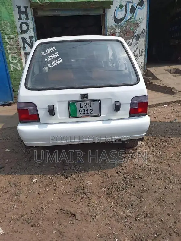 Suzuki Mehran Compact City Car - Reliable Hatchback Sedan