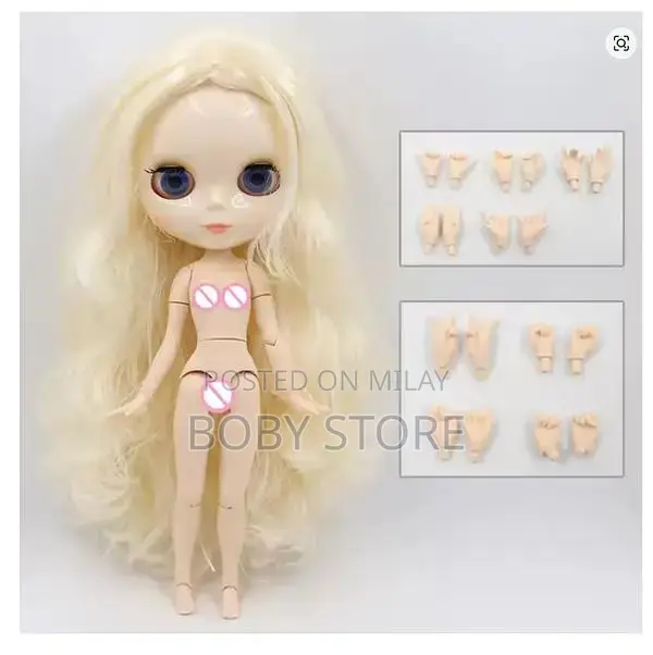 1/6 Scale Blythe Doll Articulated Body Figure