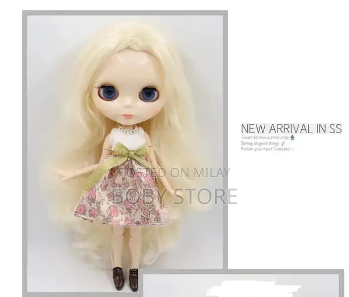 1/6 Scale Blythe Doll Articulated Body Figure