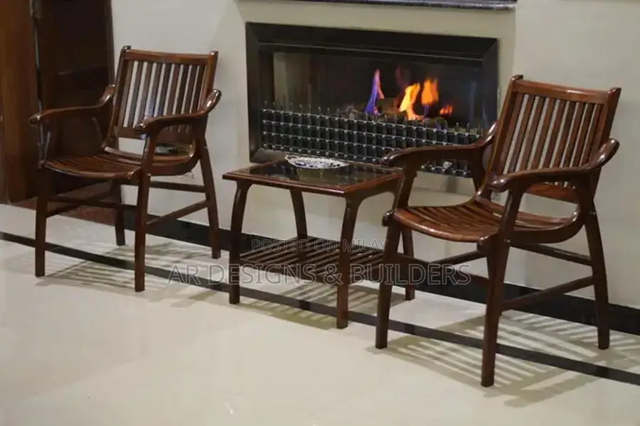 Sheesham Wood Chair Set in Pristine Condition