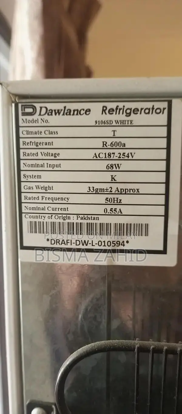 Compact Mini Refrigerator - Gently Used One Week Old