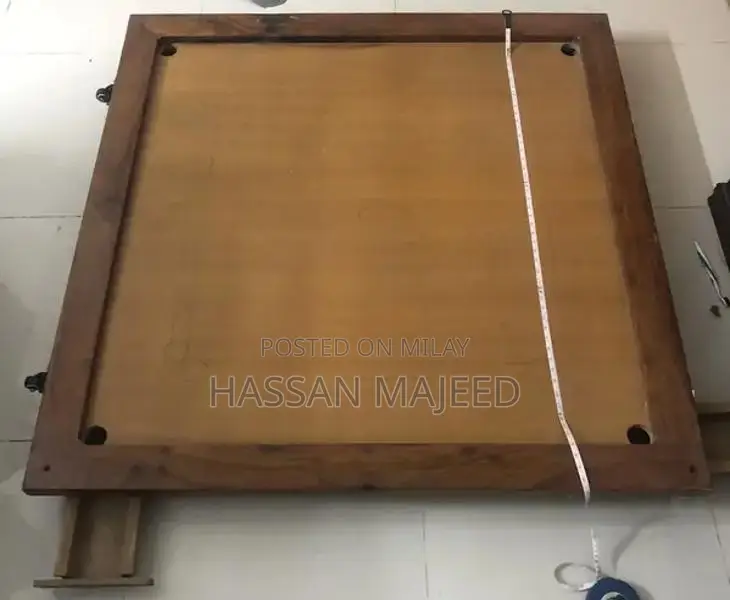 Sheeham Wood Carom Board with 4 Drawers - Heavy Duty 50 kg