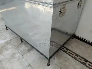 Sturdy Galvanized Iron Trunk with Stand