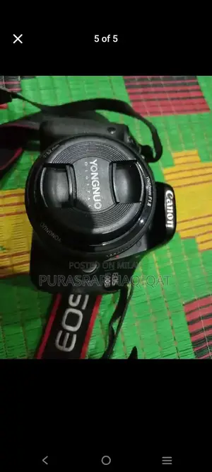 Canon 600D DSLR Camera with 50mm Lens