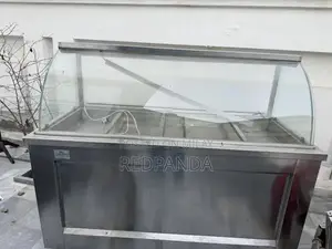 Commercial Ice Cream Cone Machine and Sandwich Preparation Station
