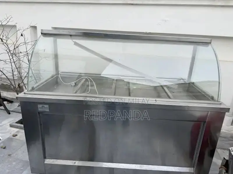 Commercial Ice Cream Cone Machine and Sandwich Preparation Station