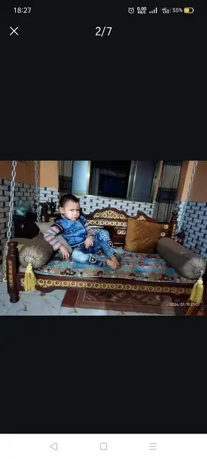 Used Sofa Jhoola - Comfortable Swing Seating