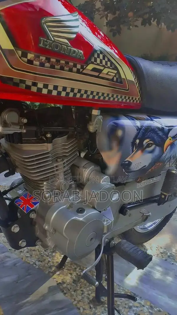 25 Modal Gold Edition Motorcycle with Full Lash