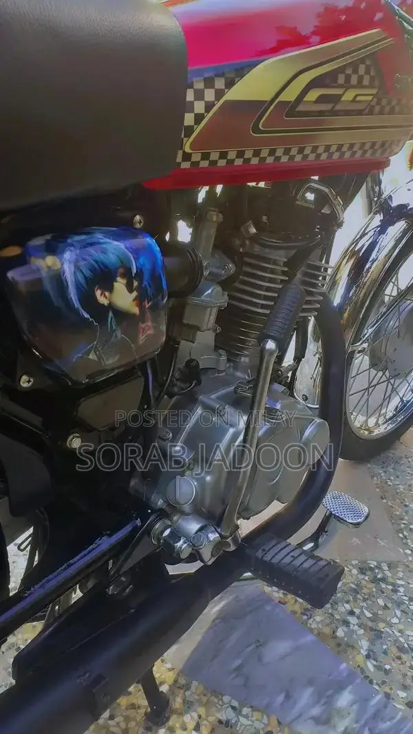 25 Modal Gold Edition Motorcycle with Full Lash